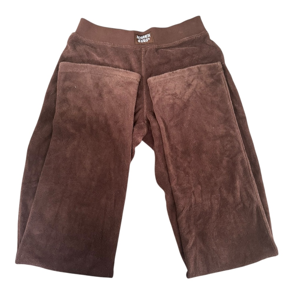 Hidden Cult Brown Velour Lounge Pants Gothic Y2K XS